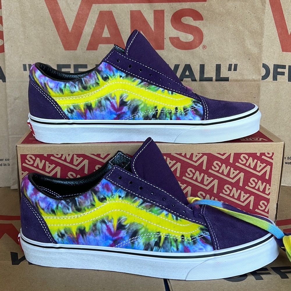Vans Old Skool Tie Dye Mysterioso/True White Men’s sneakers